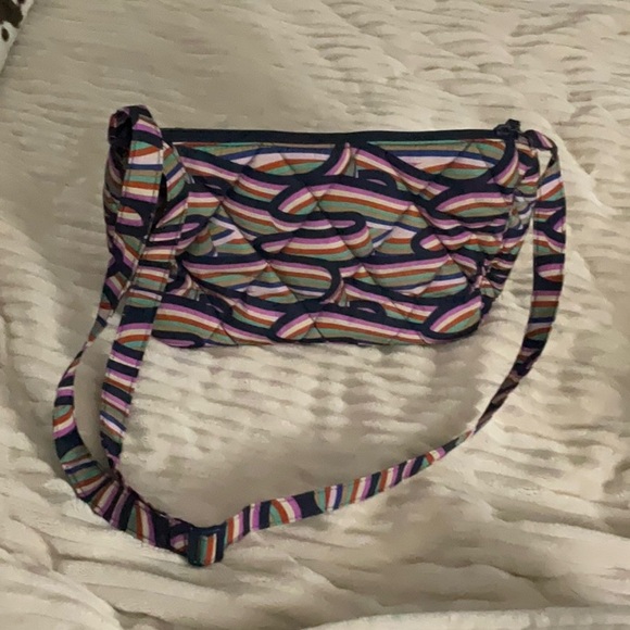 Vera Bradley Purple and Blue Crossbody Bag - Picture 1 of 1